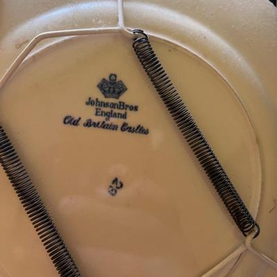 Jason Bro old Britain castles plate