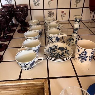 Blue Danube dishes