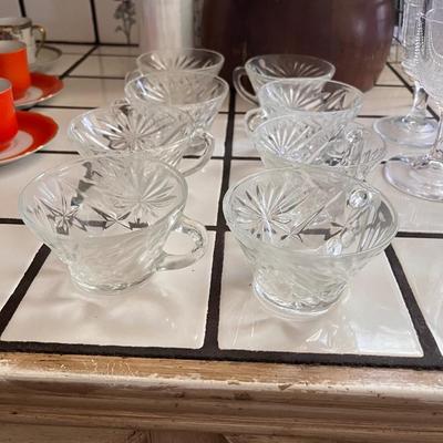 vintage 7 star bowls custard cups