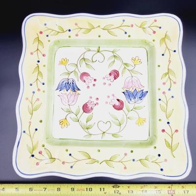 WCL SQUARE DECORATIVE PLATE