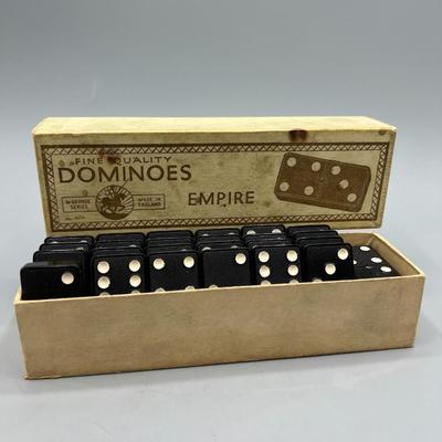 Vintage Empire Fine Quality Dominoes St. George Series Game Set