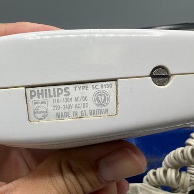 Vintage Philishave 3 Deluxe Phillips U.K. British Shaver