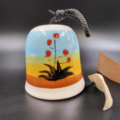 BEAUTIFUL SOUTHWESTERN HAND PAINTED WIND BELLS