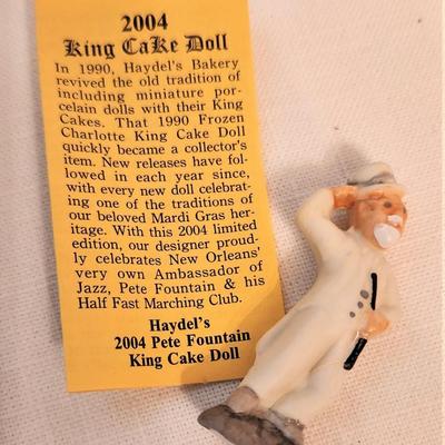 Lot #123  2004 China Haydel's King Cake Baby - Pete Fountain