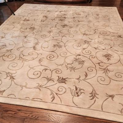 Lot #125  Contemporary, Plush Rug - good condition