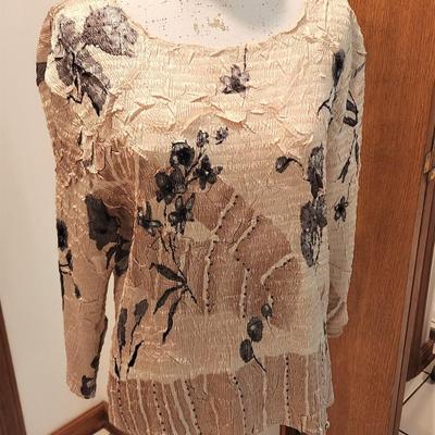 Lot #129 Lillie Rubin Top/Blouse - size XL