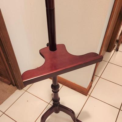 Lot #130  Mahogany Finish Display Easel