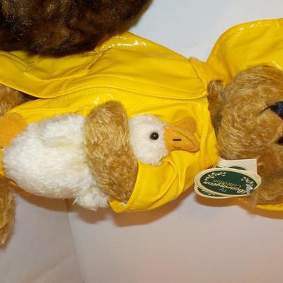 Bearington classic Donald and Plush Bear.