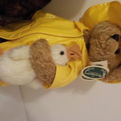 Bearington classic Donald and Plush Bear.