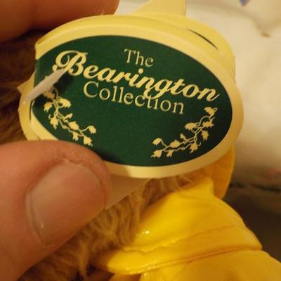 Bearington classic Donald and Plush Bear.