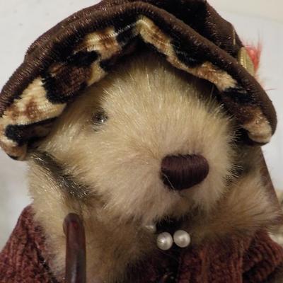 Boyd's Ivanna. bear, Bear Richer, both limited Boyds and Classic Scotland bear.