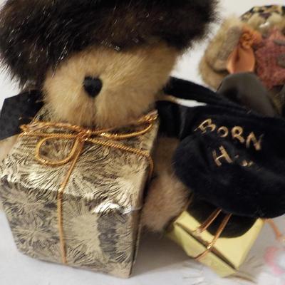 Boyd's Ivanna. bear, Bear Richer, both limited Boyds and Classic Scotland bear.