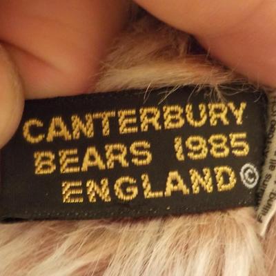 Canterbury Bears large limited bear and baby.