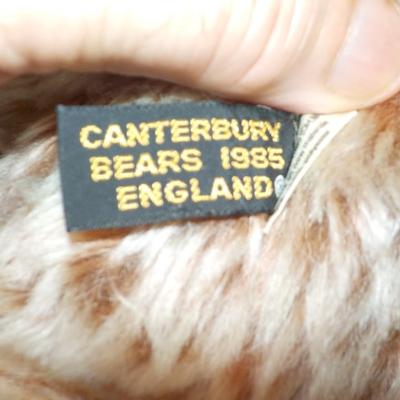 Canterbury Bears large limited bear and baby.