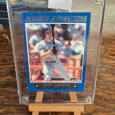 Chuck Knoblauch Fleer 92 Rookie Sensations