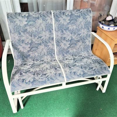 Lot #140  Outdoor/Patio Glider - good condition