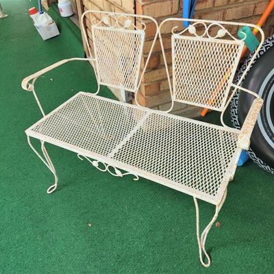 Lot #141  Mid Century Modern Patio Settee