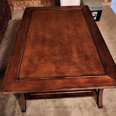 Lot #146  Contemporary Coffee Table with Drawer