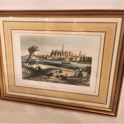 Lot #149  Pair of Antique French Engravings
