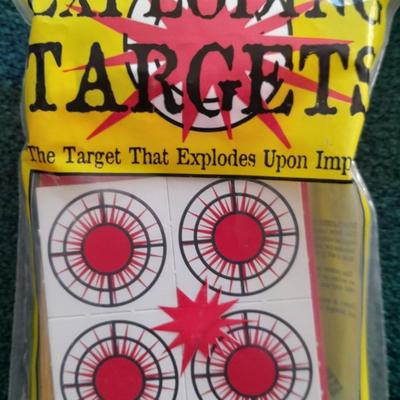 LOT 79 SHOOTING SPORTS TARGETS AND CLAY PIGEON