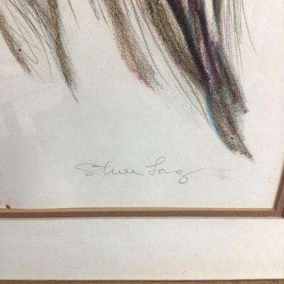 6324 Signed and Numbered Indian Chief Lithograph by Steve Long