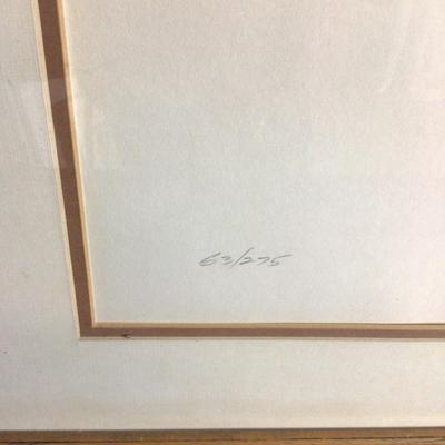 6324 Signed and Numbered Indian Chief Lithograph by Steve Long