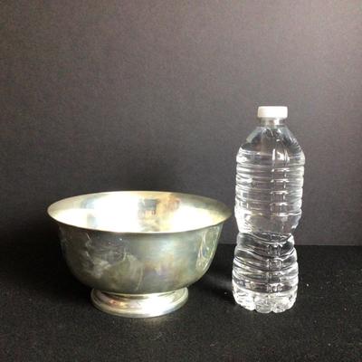 6329 Large 7â€ Round Sterling Paul Revere Bowl