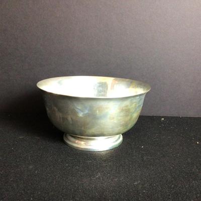 6329 Large 7â€ Round Sterling Paul Revere Bowl