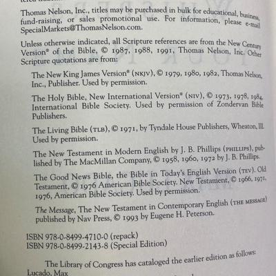Max Lucado Books