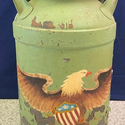 Painted Milk Can