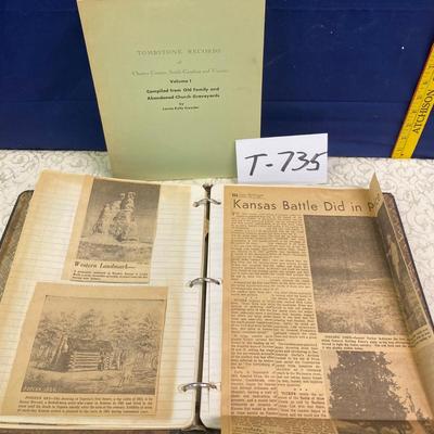 Immigration and Scrap Book