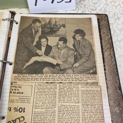 Immigration and Scrap Book