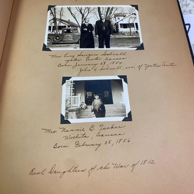 Daughters of the American Revolution scrap book