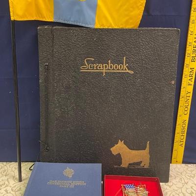 Daughters of the American Revolution scrap book
