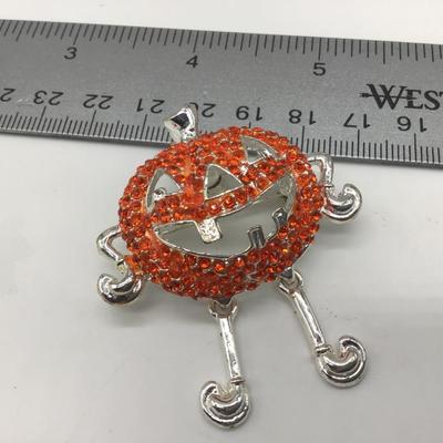 Pumpkin Brooch or Pendant