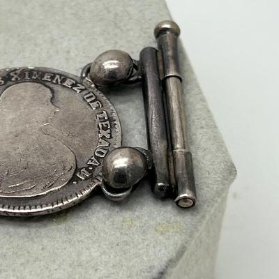 6363 Set of 5 1700â€™s French Coin Bracelet