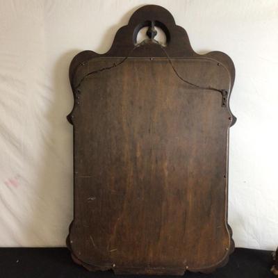 LOT 6294 Art Deco Painted William & Mary Style Table and Mirror