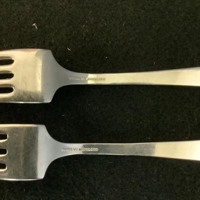 6336 Gorham Sterling Fair Fax Pattern Forks & Knives