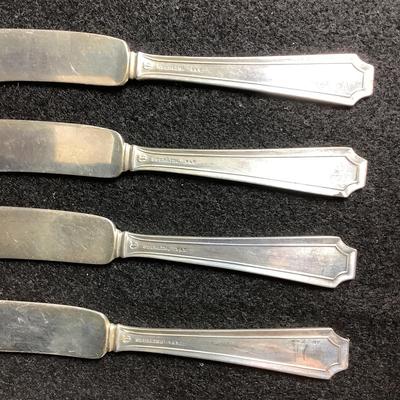 6336 Gorham Sterling Fair Fax Pattern Forks & Knives