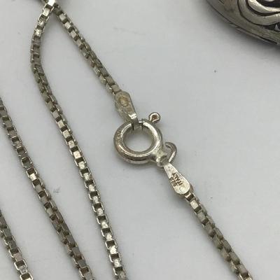 Long 925 Italy Chain Heart Pendant