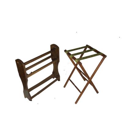 Lot. 6296. Quilt Stand and Tray Stand
