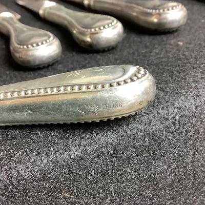 6340 Set of 12 Sterling Handled Dinner Knives