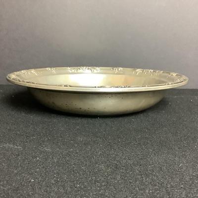 6341 Sterling Wild Rose by International Sterling Nut Bowl