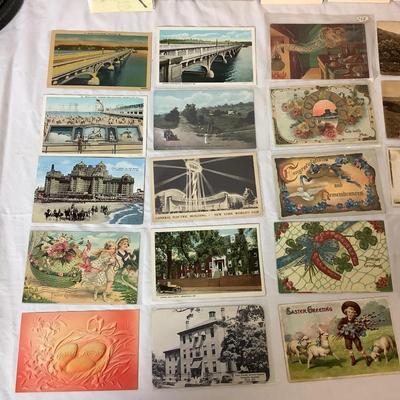 Lot 6355. Lot of Antique Post Card/Greeting Cards