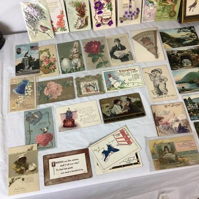 Lot 6355. Lot of Antique Post Card/Greeting Cards
