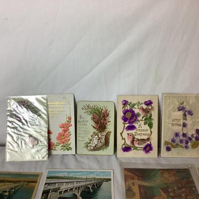 Lot 6355. Lot of Antique Post Card/Greeting Cards