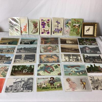 Lot 6355. Lot of Antique Post Card/Greeting Cards