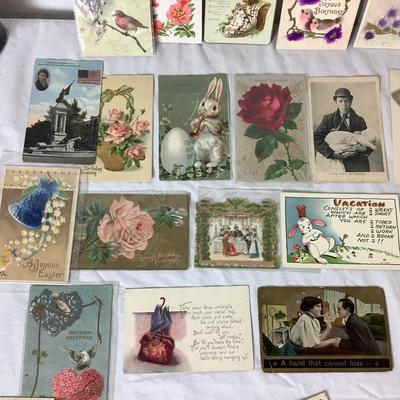 Lot 6355. Lot of Antique Post Card/Greeting Cards