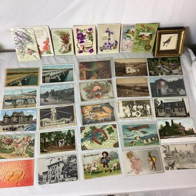 Lot 6355. Lot of Antique Post Card/Greeting Cards