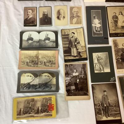 Lot 6354. Lot of Antique Photographs